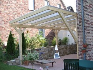 Terrassendach Leimholz, kunststoffhandel24.de, dreku, terrasse