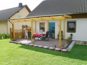 Terrassendach Leimholz, kunststoffhandel24.de, dreku, terrasse