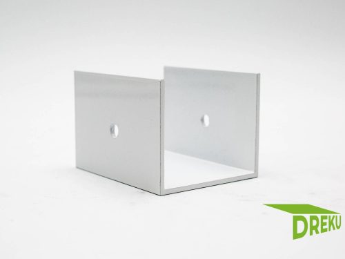 Aluminium Sparren U Befestigung | WEISS & ANTHRAZIT