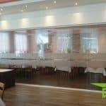 Glasschiebewand Innenraum