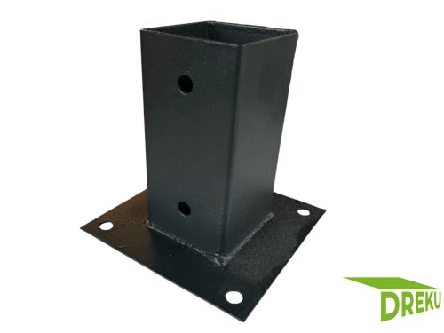 Aufschraubhülse 71 mm - verzinkt und pulverbeschichtet